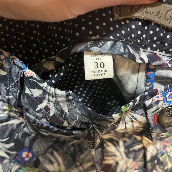 Robert Graham Floral Paisley Performance Board Shorts Swim Trunks Pants Size‎ 30 - Picture 3 of 6